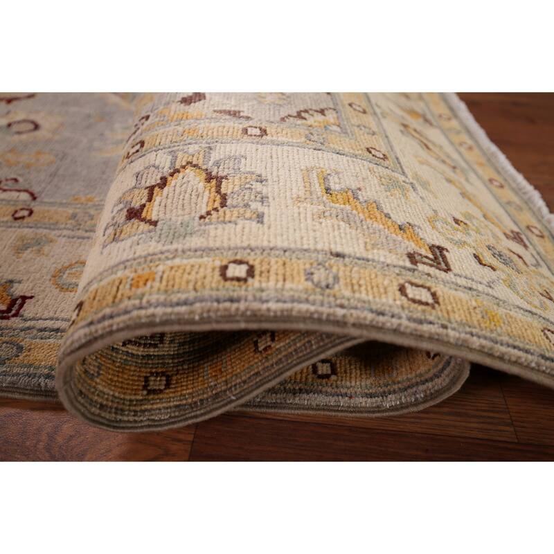 Oushak Oriental Accent Rug Handmade Wool Carpet - 3'4" x 5'1"