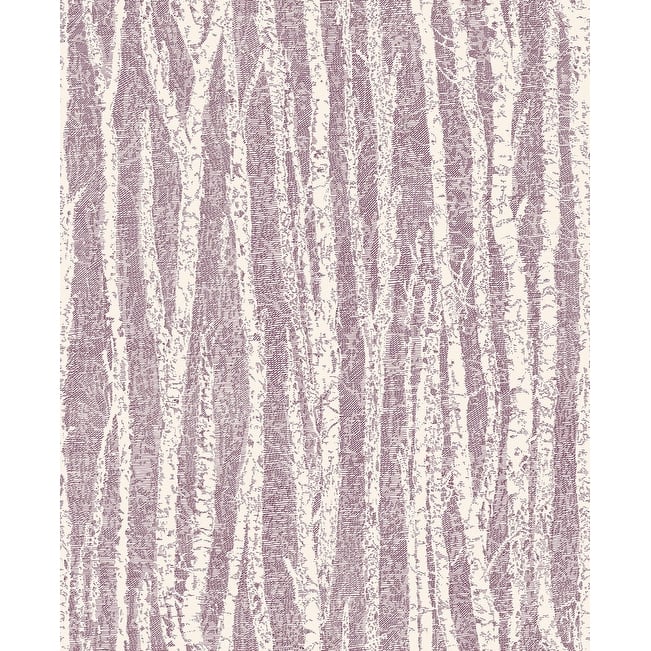 Fine Decor Purple Birch Tree Wallpaper