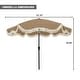 preview thumbnail 7 of 49, Clihome 9 Ft. Bohemian Fringed Patio Market Umbrella