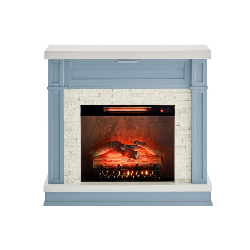 Ephersyn Electric Fireplace with Flame Effect