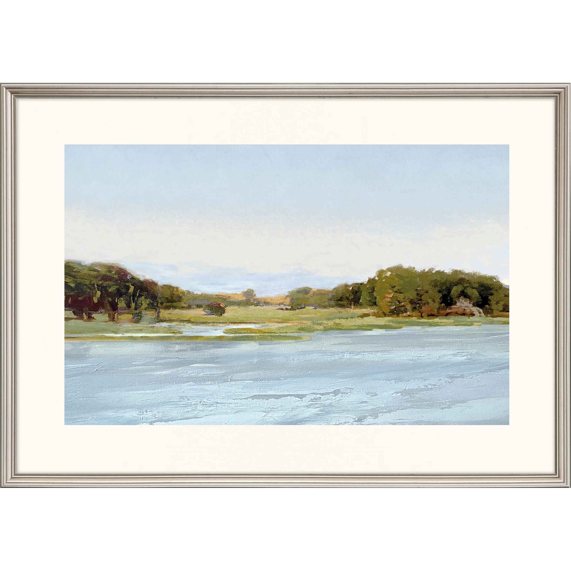 Marsh Light Framed Art Giclee Under Glass Blue Bed Bath & Beyond