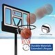 preview thumbnail 9 of 10, Moasis Outdoor Portable Basketball Hoop and Base Stand Adjustable 4.4-10ft Height