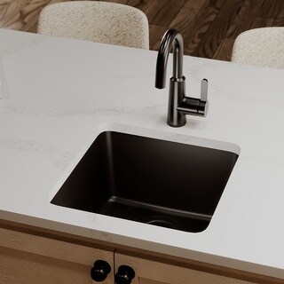 Karran Undermount Quartz Bar Single Bowl Sink