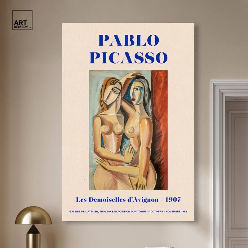 Picasso's Avignon Canvas by Art Remedy, Gallery Wrapped