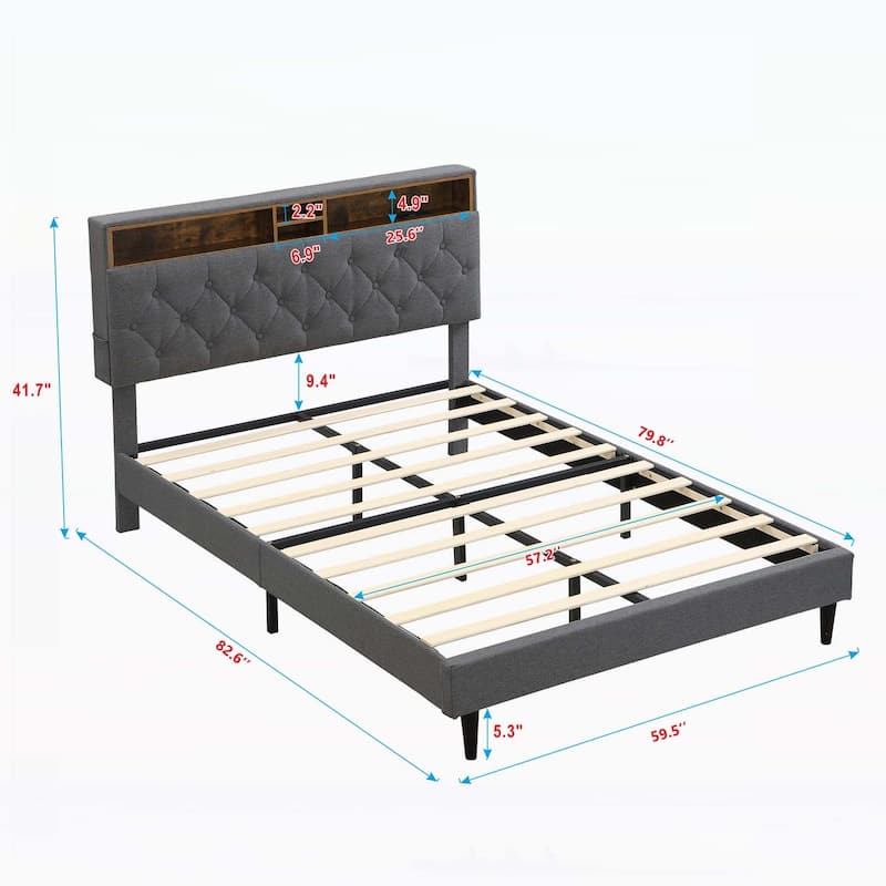 Versatile Platform Bed Frame with Extraordinary Features and Unrivaled Comfort