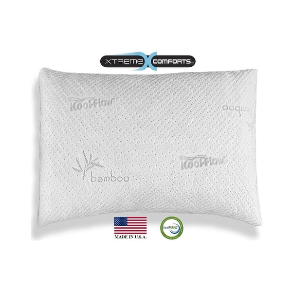 2Pack Xtreme Comforts Queen Memory Foam Pillows On Sale Bed Bath