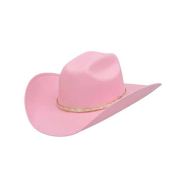 kids pink cowgirl hat