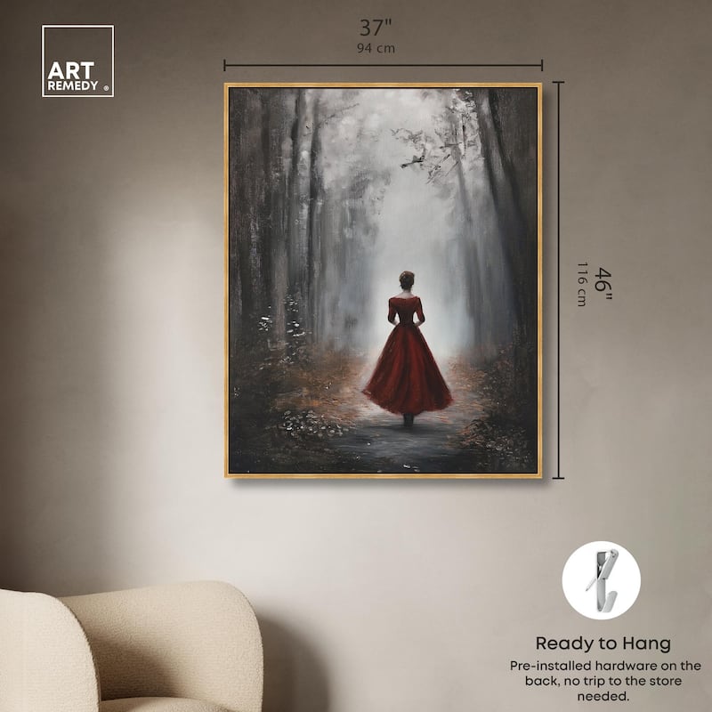 Lost in the Mist I Canvas by Art Remedy