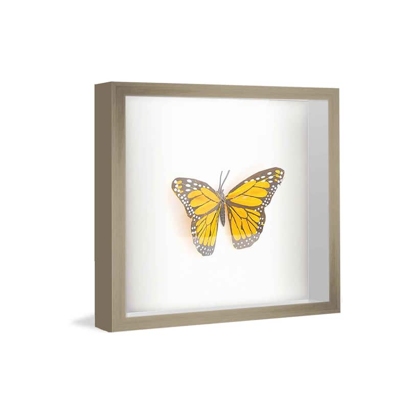 20x20 Shadow Box Frame Grey | 1.125 inches Deep Real Wood Rustic
