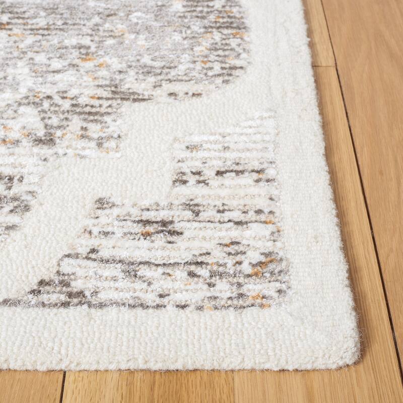 SAFAVIEH Handmade Artistry Pinka Damask Trellis Wool Rug