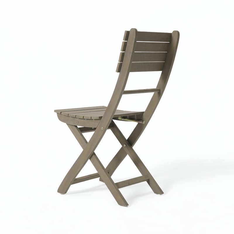 Outdoor FOLDABLE DINING SET, GREY