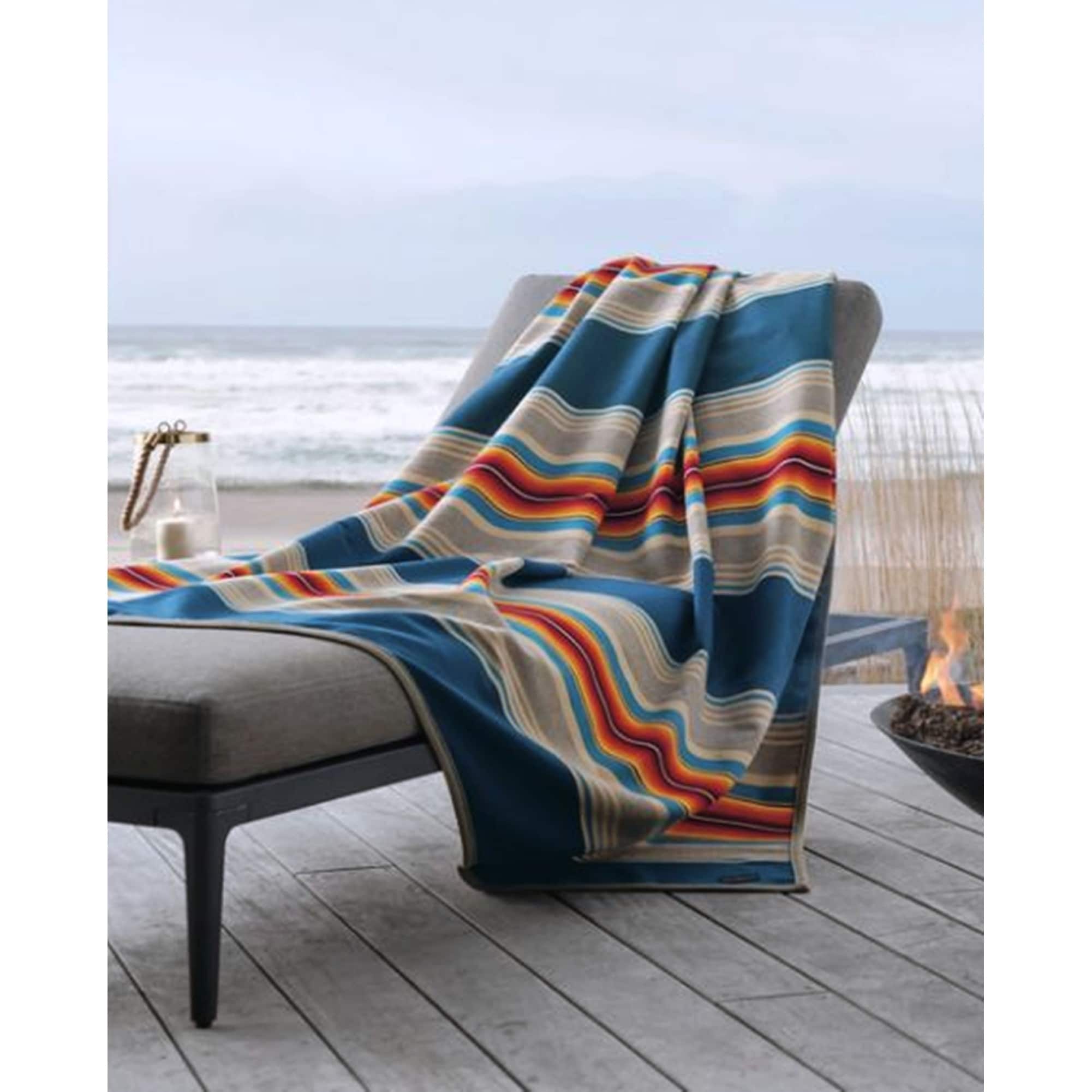 Pendleton Serape Turquoise Blanket