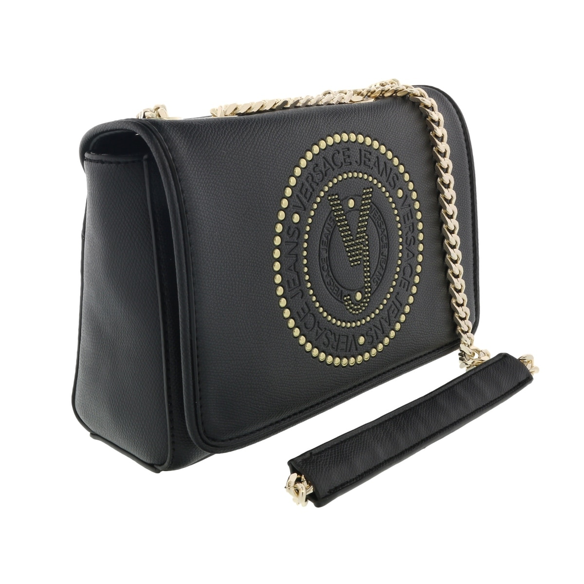 Versace Black Wristlet//Shoudler Bag-EE1VTBBF4 E899