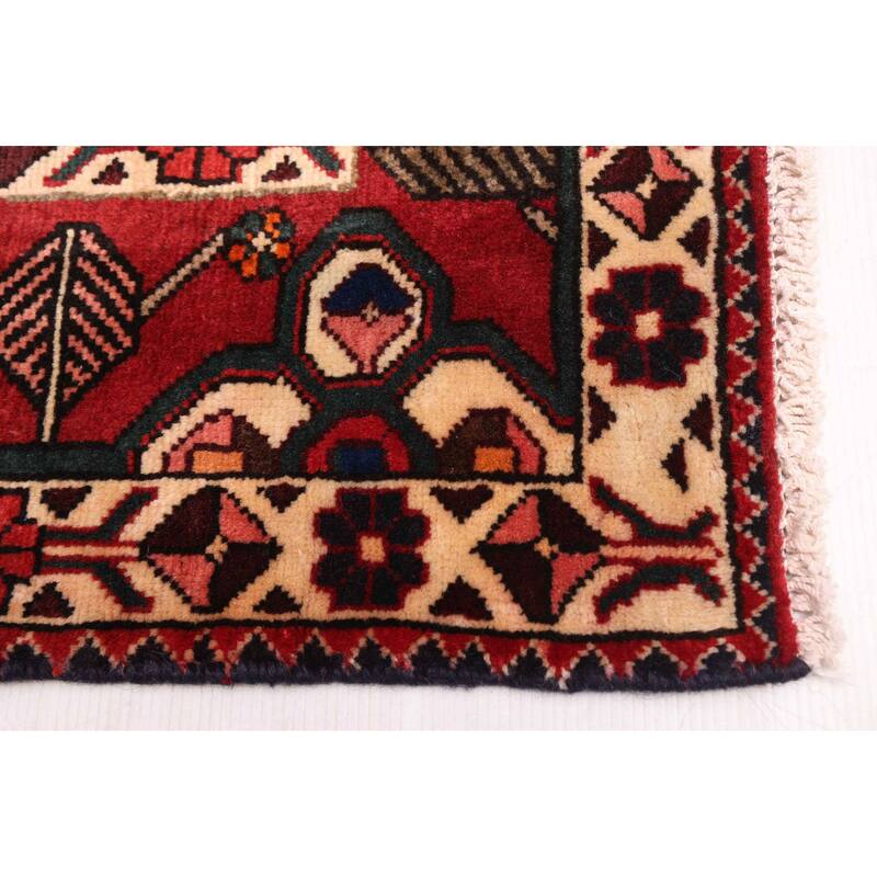 ECARPETGALLERY Hand-knotted Anadol Red Wool Rug - 6'6 x 9'9