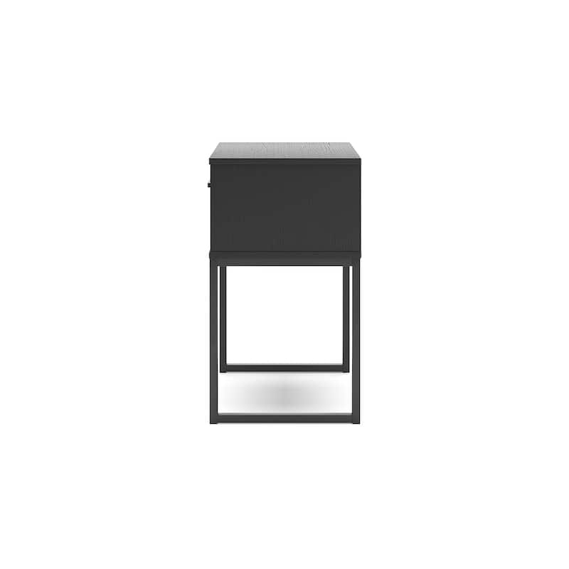Signature Design by Ashley Socalle Black Nightstand