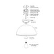 preview thumbnail 13 of 11, Devon 12.75-in W LED Compatible Mid-Century Modern Semi Flush Mount Ceiling Light