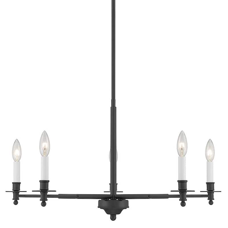 Savoy House 1-4410-5 Jasmine 5 Light 30" Wide Taper Candle Style