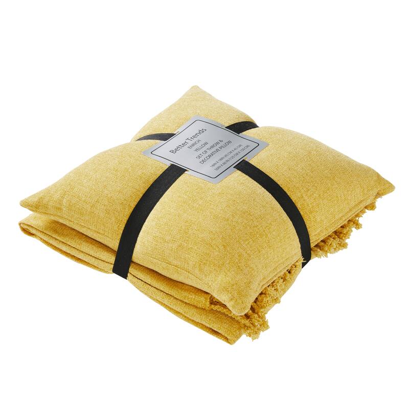 Better Trends Enrich Decorative & Throw Pillow, 100% Polyester