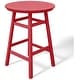 preview thumbnail 5 of 111, Polytrends Laguna Hdpe All Weather Outdoor Patio 35" Round Bar Table