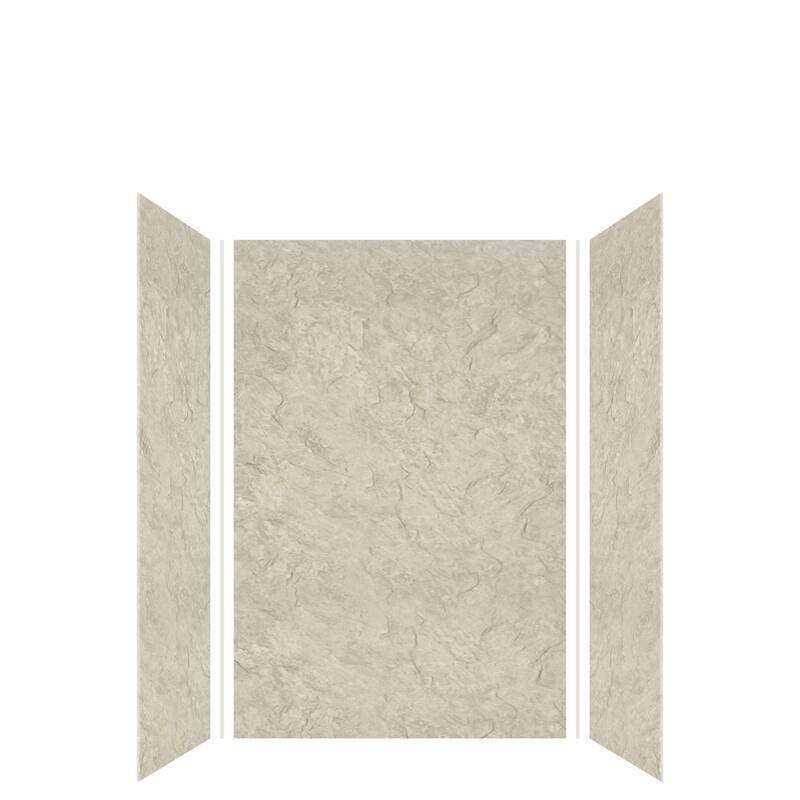 Transolid Expressions 36-in X 48-in X 72-in Glue to Wall Shower Walls - 48" x 36" x 72" - 48" x 36" x 72"