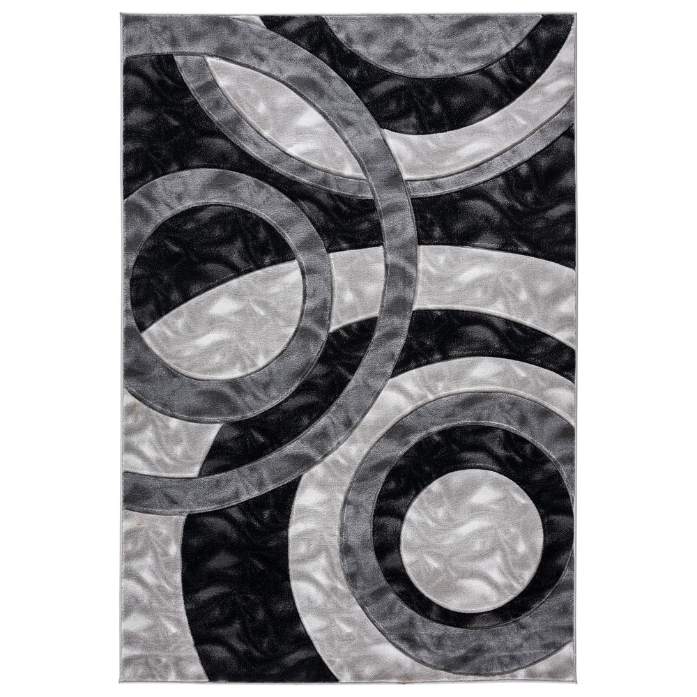 Orelsi Collection Abstract Area Rug