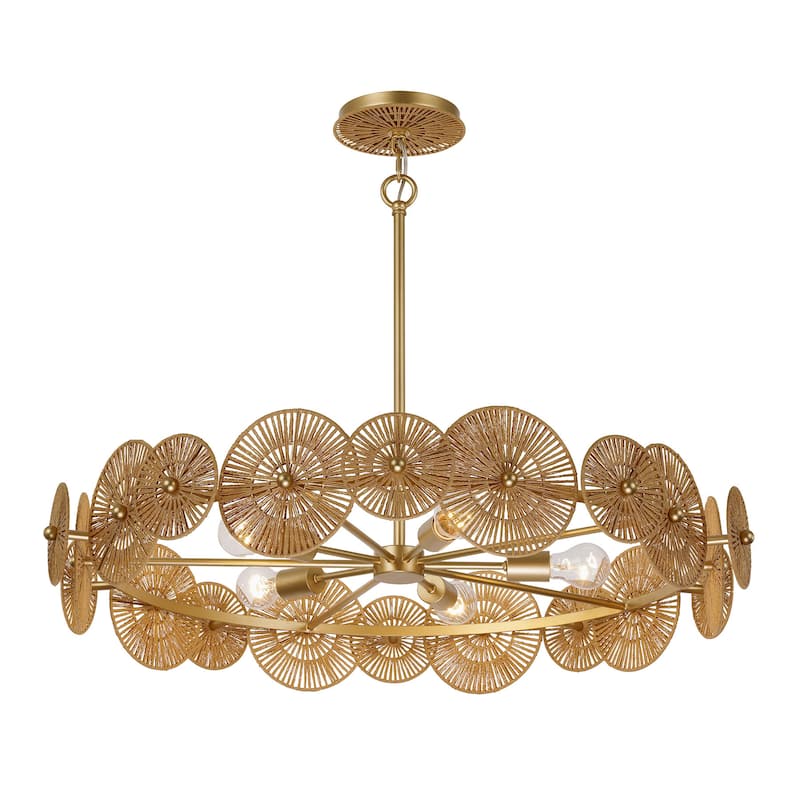 Savoy House 7-6381-5 Abbott 5 Light 31" Wide Ring Chandelier
