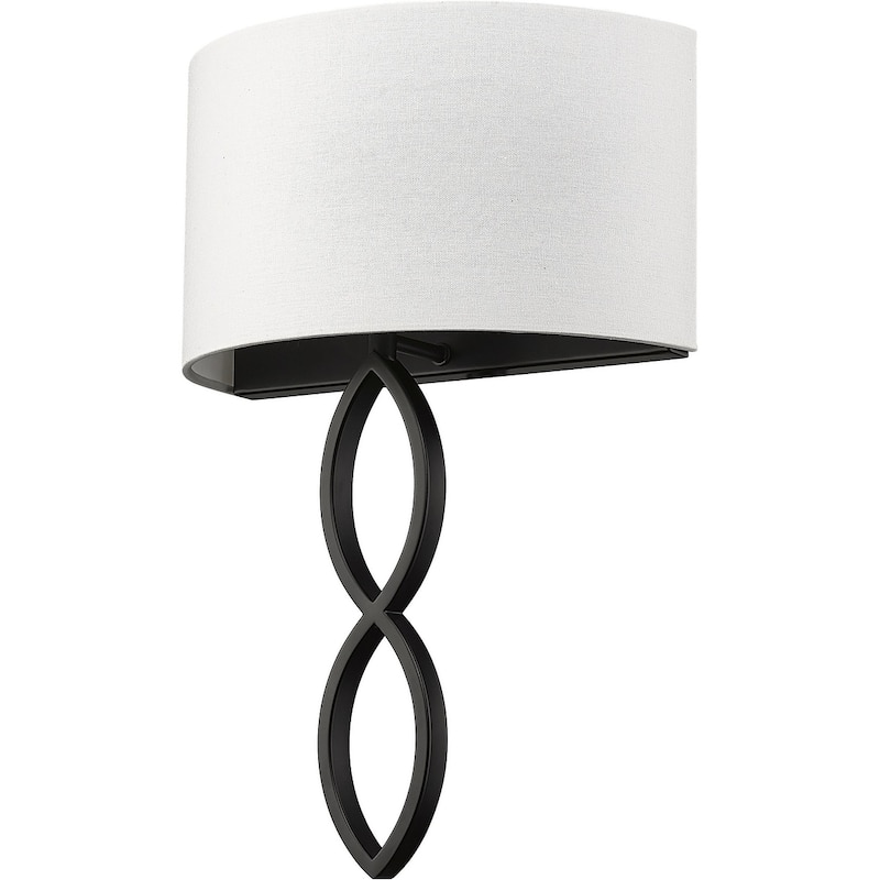 Millennium Lighting 13101 Rylee 19" Tall Wall Sconce with Linen Shade