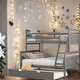 preview thumbnail 2 of 10, Multifunctional Design Twin over Full Bunk Bed with ladder