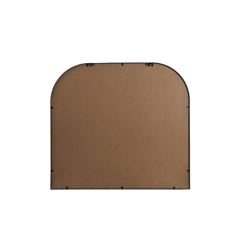 Indigo Home Metal Frame Arch Mirror 42x38 Inch