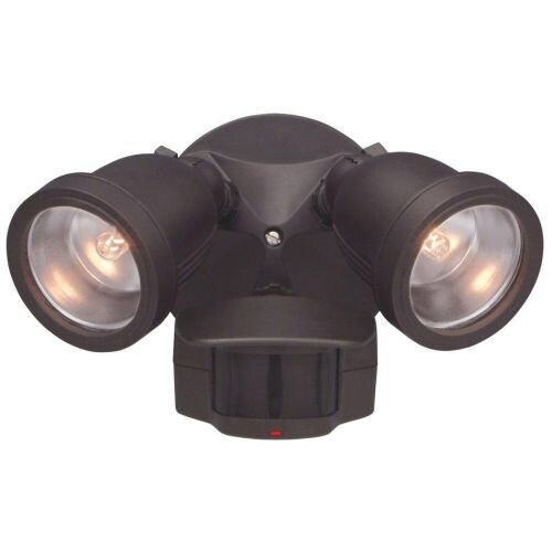 Designers Fountain PH218S 9.75" Width 2 Light Motion Detector Flood Light