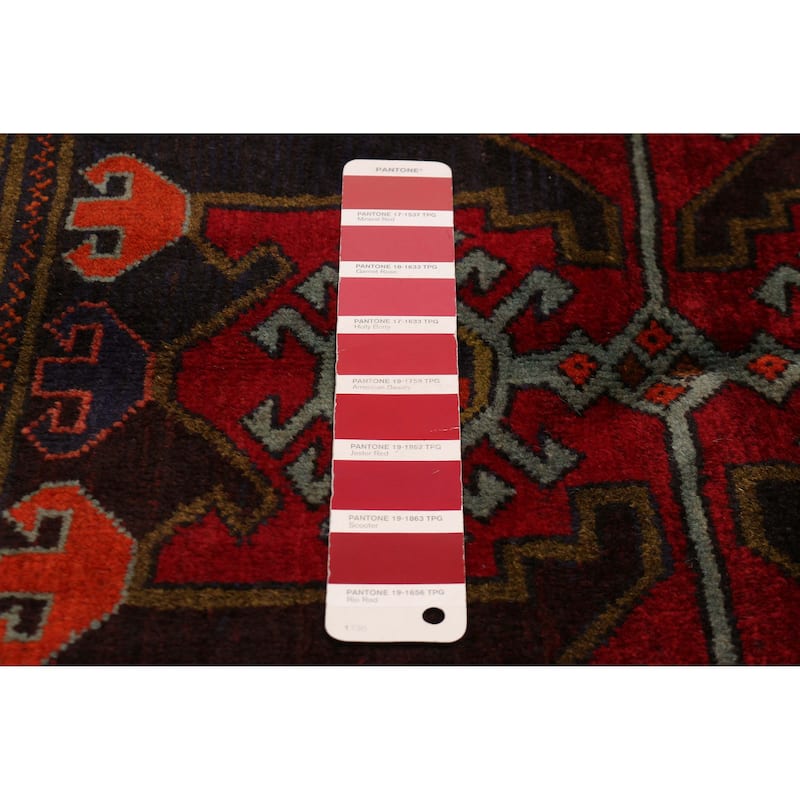 Teimani Red Rug 4'3" x 6'7" - 4'3 x 6'7