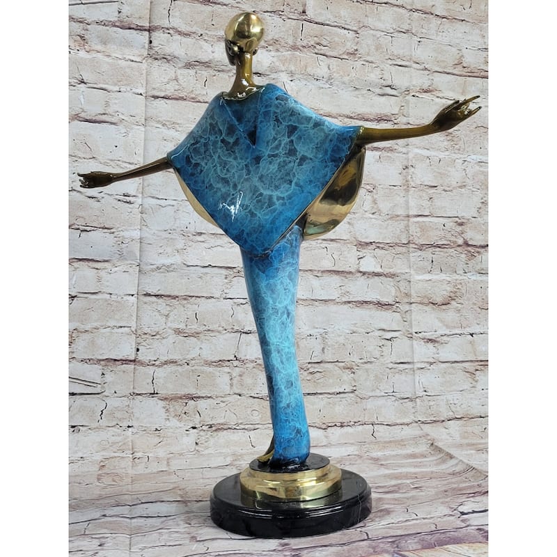 Bronze Love Goddess Sculpture Figure Home Decor Figurine Art Deco Decoration