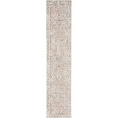 Nourison Astra Machine Washable Distressed Area Rug
