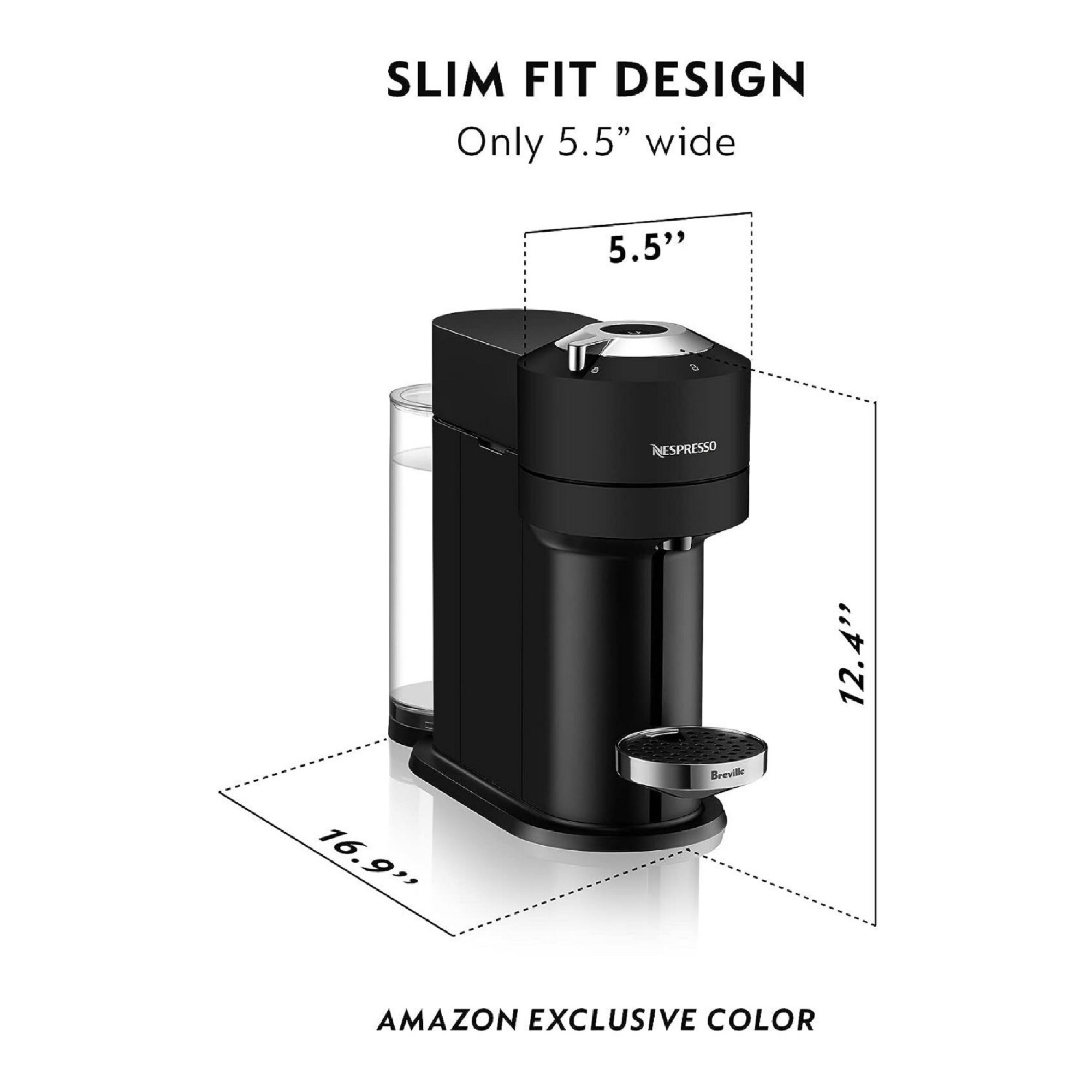 Nespresso Vertuo Next Deluxe Coffee and Espresso Machine Nespresso Vertuo Next Deluxe Coffee and Espresso Machine