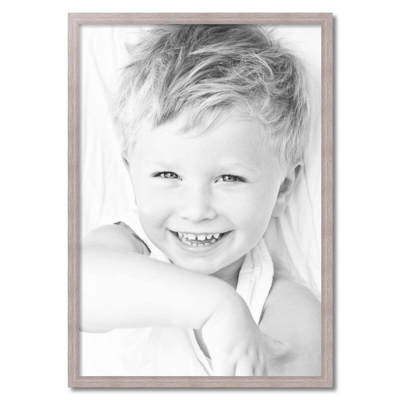 ArtToFrames Metro Modern 27x39 Inch Picture Frame, 1.25 Inch MDF Poster Frame Available in Multiple Colors (FRBW26-27x39)