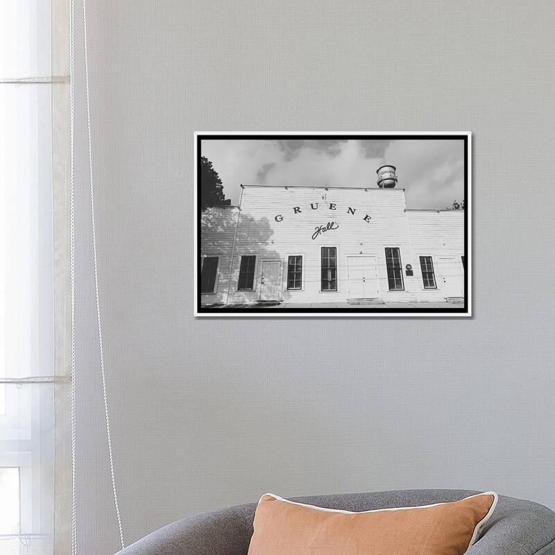 iCanvas "Gruene Hall Texas" by Ann Hudec Framed Canvas Print