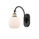 Option Black Antique Brass / Matte White