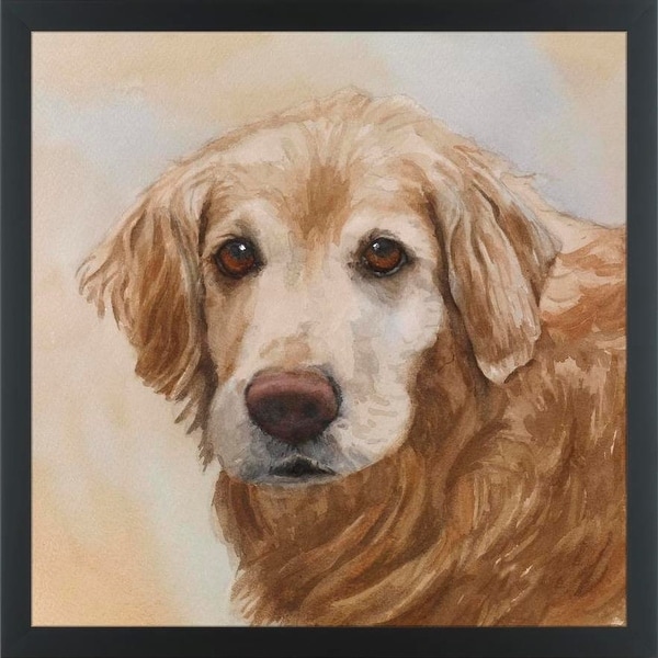 golden retriever artwork