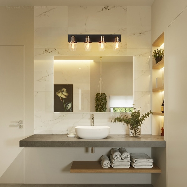 4 ft sales bathroom light fixture