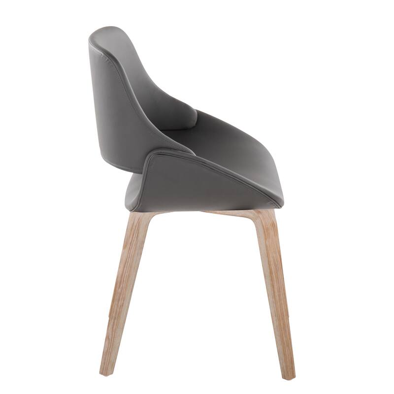 Carson Carrington Svellingen Dining Chair with Bent Wood Legs (Set of 2)