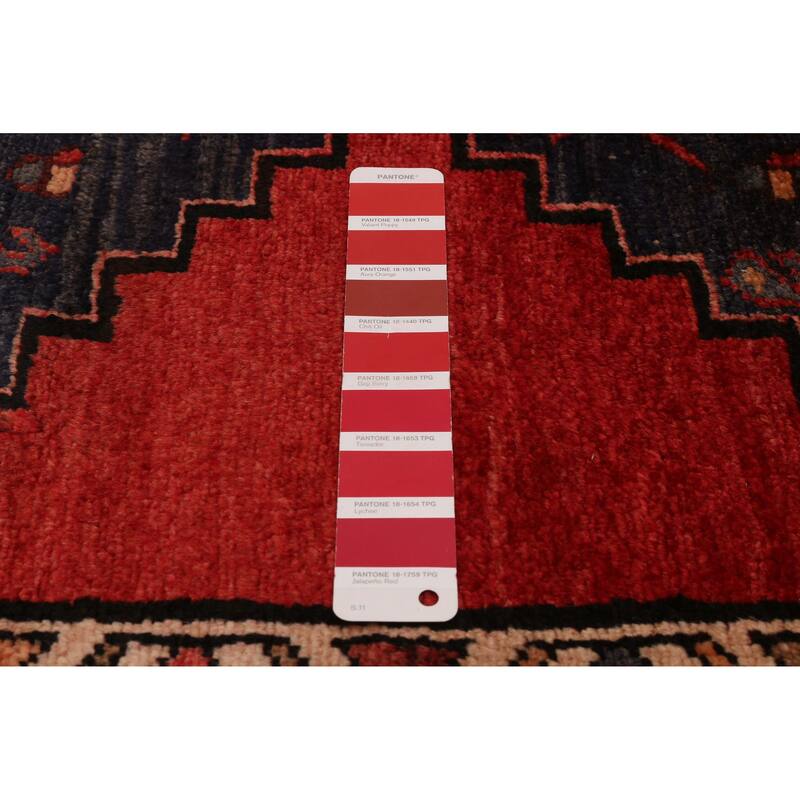 ECARPETGALLERY Hand-knotted Konya Anatolian Red Wool Rug - 3'6 x 7'9