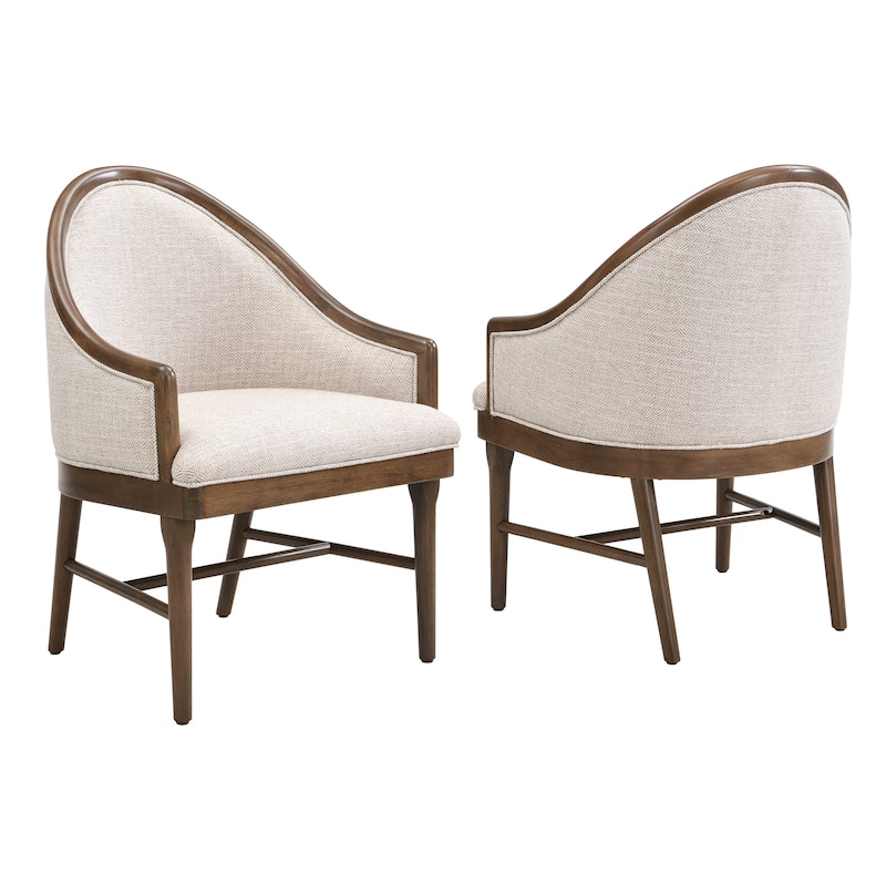 Christopher Knight Home- Galadriel Rubberwood Dining Chairs (Set of 2)