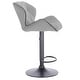 preview thumbnail 37 of 41, Modern Home Luxe Spyder Contemporary Adjustable Suede Barstool - Modern Comfortable Adjusting Height Counter/Bar Stool