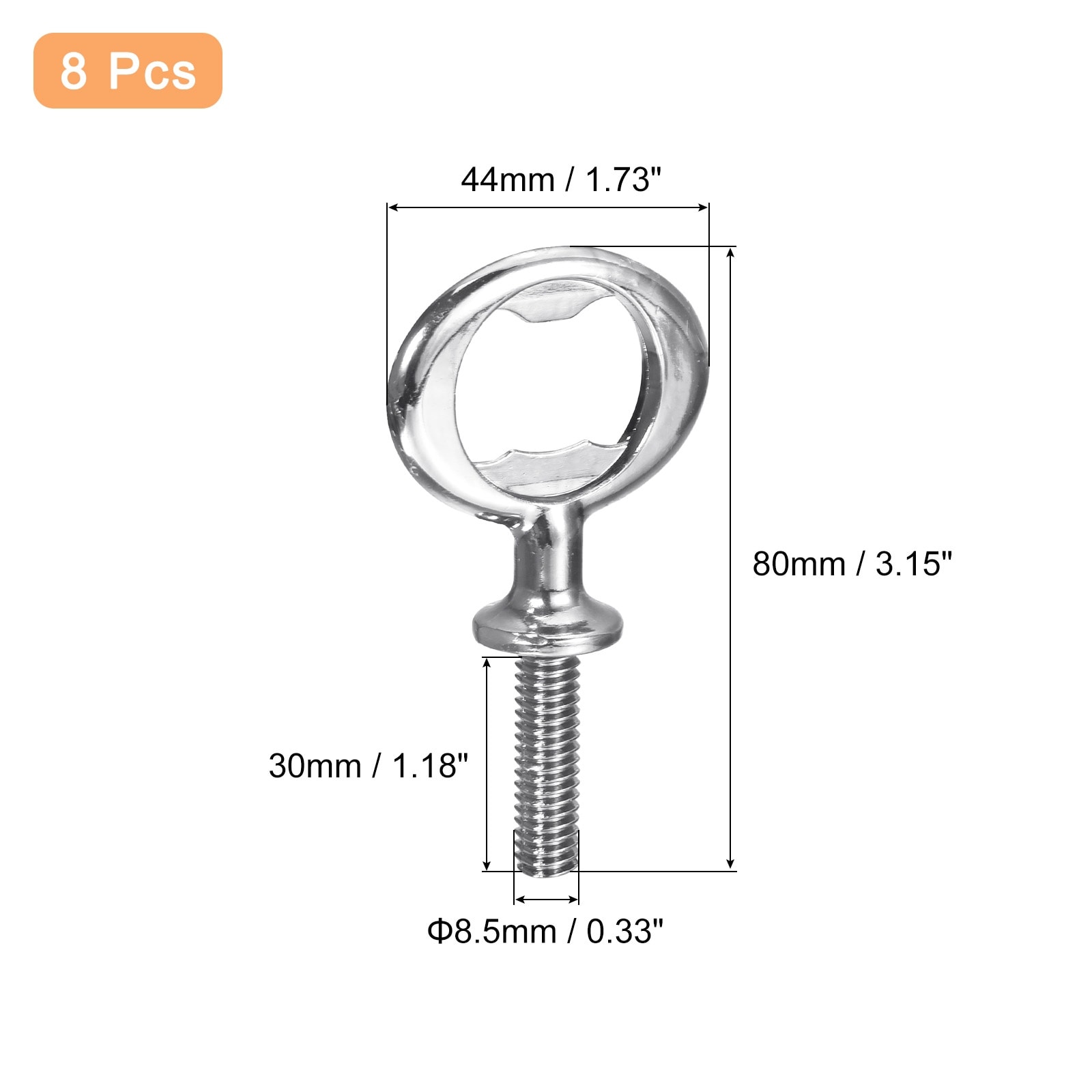 Bottle Opener, Zinc Alloy Threaded Hardware for DIY Craft