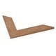preview thumbnail 11 of 14, Urban Rustic Farmhouse Over the Door Mirror - 21.5 x 71