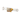 Delux 19 in. 2 Light Gold Bathroom Vanity Light with Glass Shade, Bulb Not Included