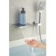 preview thumbnail 21 of 32, Waterfall Wall Mount Roman Tub Filler Faucet 3 Hole Single Handle Bathroom Bathtub Faucet with Hand Shower