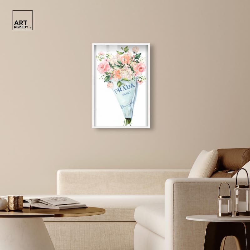 A World of Flowers Shadowbox by Art Remedy