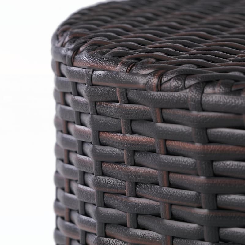 Outdoor Polyethylene rattan SIDE TABLE