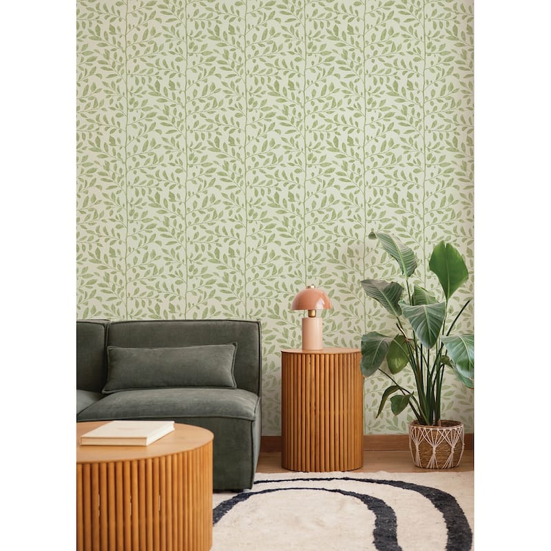 A-Street Prints Sagecrest Sage Sapling Wallpaper